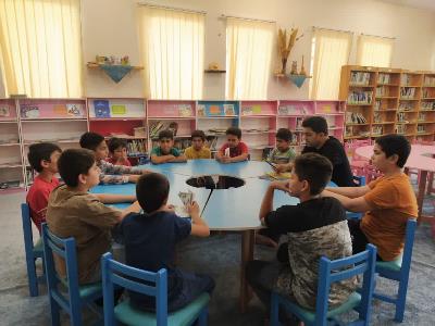 نشست کتابخوان باشگاه کتابخوان پسران مجمر